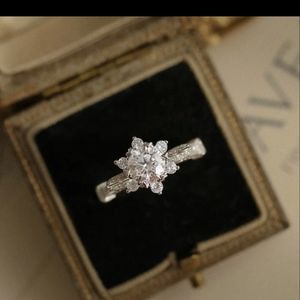 Moissanite Solitaire Ring